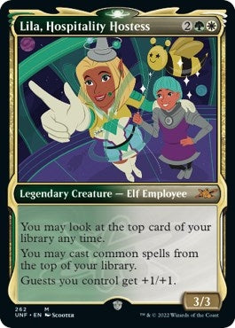 Image for Lila, Hospitality Hostess (Showcase) (Unfinity) (262) - Magic: The Gathering