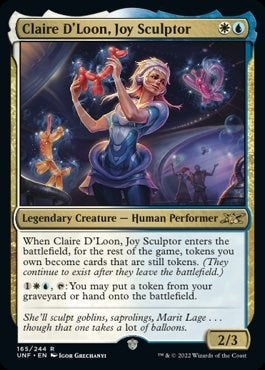 Image for Claire D'Loon, Joy Sculptor (Unfinity) (165) - Magic: The Gathering