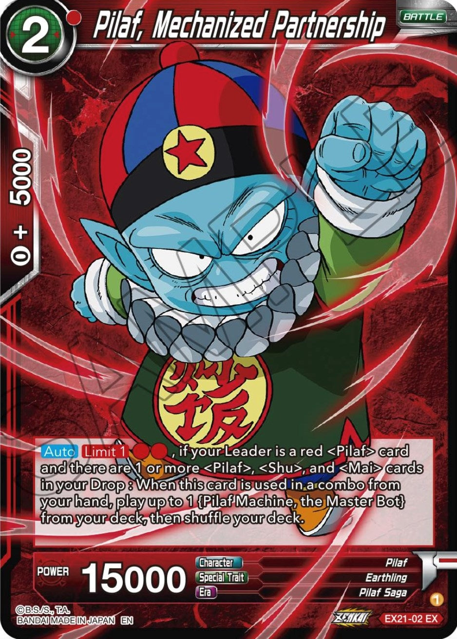Image for Pilaf, Mechanized Partnership (5th Anniversary Set) (EX21-02) - Dragon Ball Super: Masters