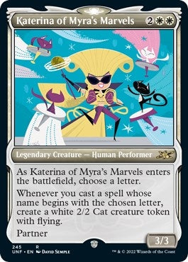 Image for Katerina of Myra's Marvels (Showcase) (Galaxy Foil) (Unfinity) (496) - Magic: The Gathering