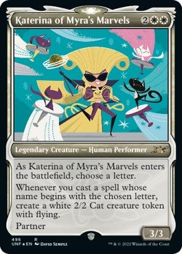 Image for Katerina of Myra's Marvels (Showcase) (Unfinity) (245) - Magic: The Gathering
