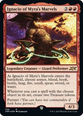 Image for Ignacio of Myra's Marvels (Galaxy Foil) (Unfinity) (398) - Magic: The Gathering
