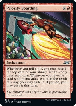 Image for Priority Boarding (Galaxy Foil) (Unfinity) (405) - Magic: The Gathering