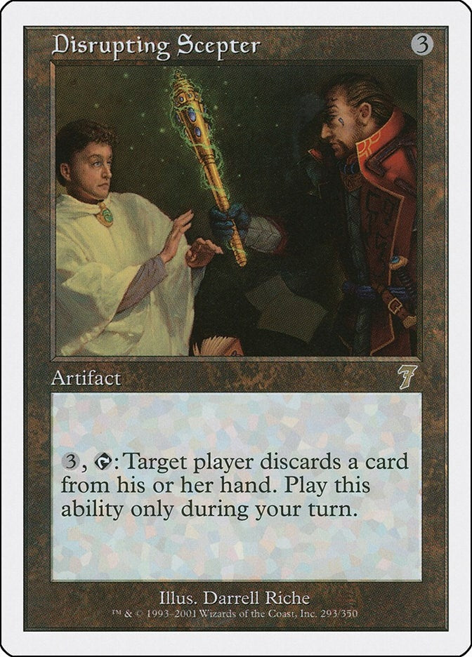 Image for Disrupting Scepter (7th Edition) (293) - Magic: The Gathering