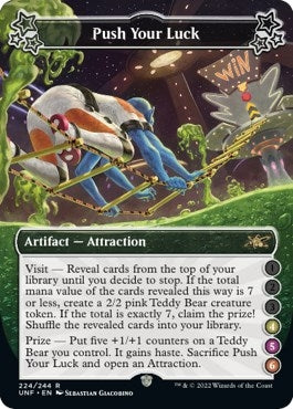 Image for Push Your Luck (4-5-6) (Unfinity) (224) - Magic: The Gathering