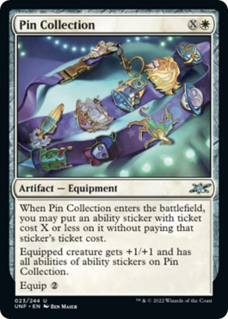 Image for Pin Collection (Unfinity) (23) - Magic: The Gathering