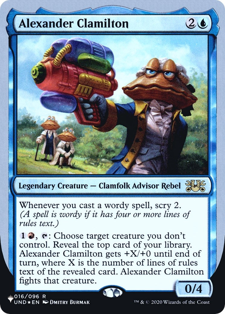 Image for Alexander Clamilton (The List Reprints) (016/096) - Magic: The Gathering