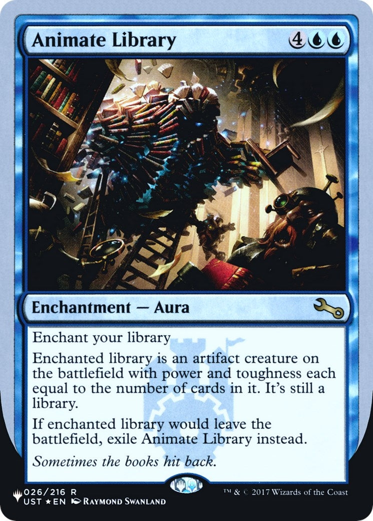 Image for Animate Library (The List Reprints) (026/216) - Magic: The Gathering