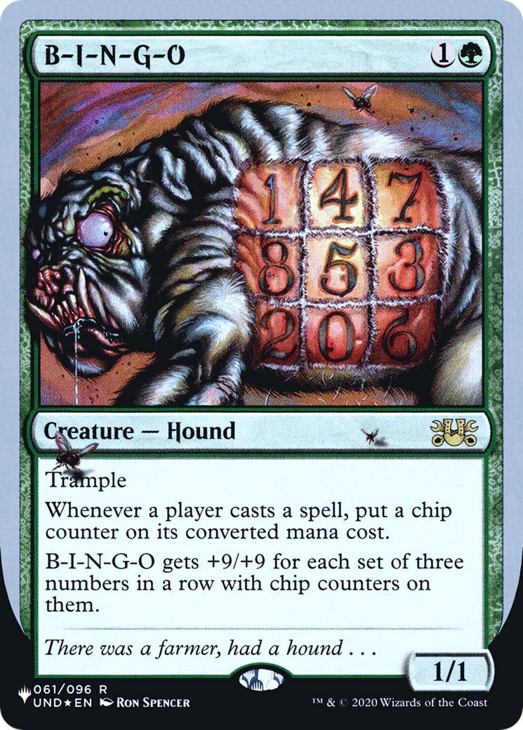 Image for B-I-N-G-O (The List Reprints) (061/096) - Magic: The Gathering