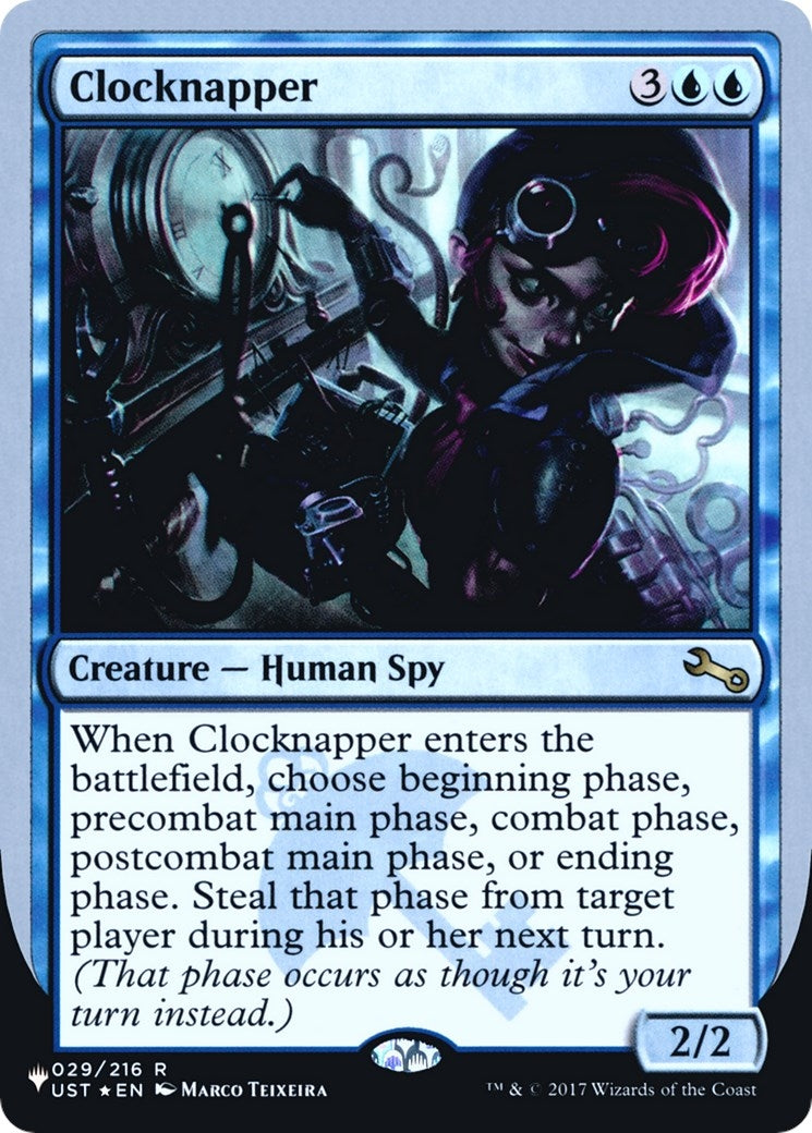 Image for Clocknapper (The List Reprints) (029/216) - Magic: The Gathering