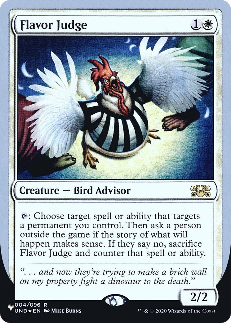 Image for Flavor Judge (The List Reprints) (004/096) - Magic: The Gathering