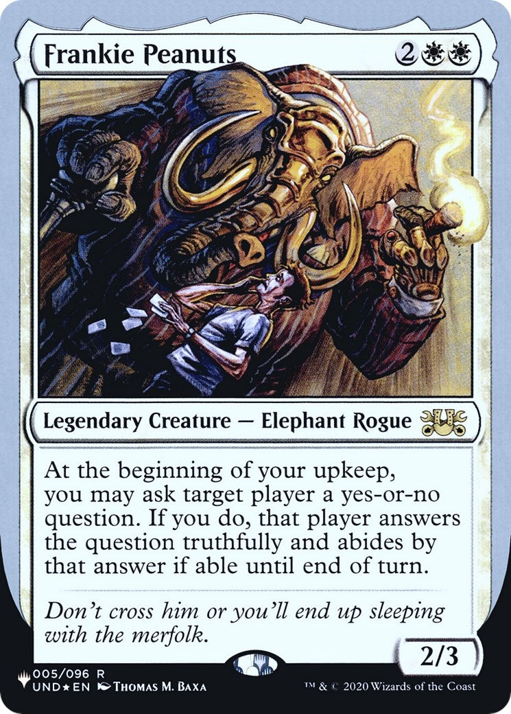 Image for Frankie Peanuts (The List Reprints) (005/096) - Magic: The Gathering