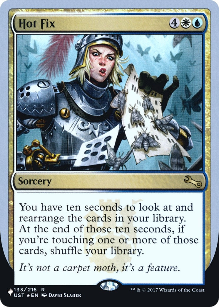 Image for Hot Fix (The List Reprints) (133/216) - Magic: The Gathering