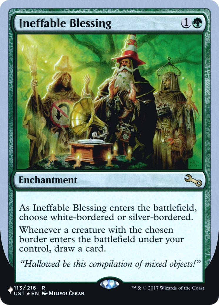 Image for Ineffable Blessing (C) (The List Reprints) (113/216) - Magic: The Gathering