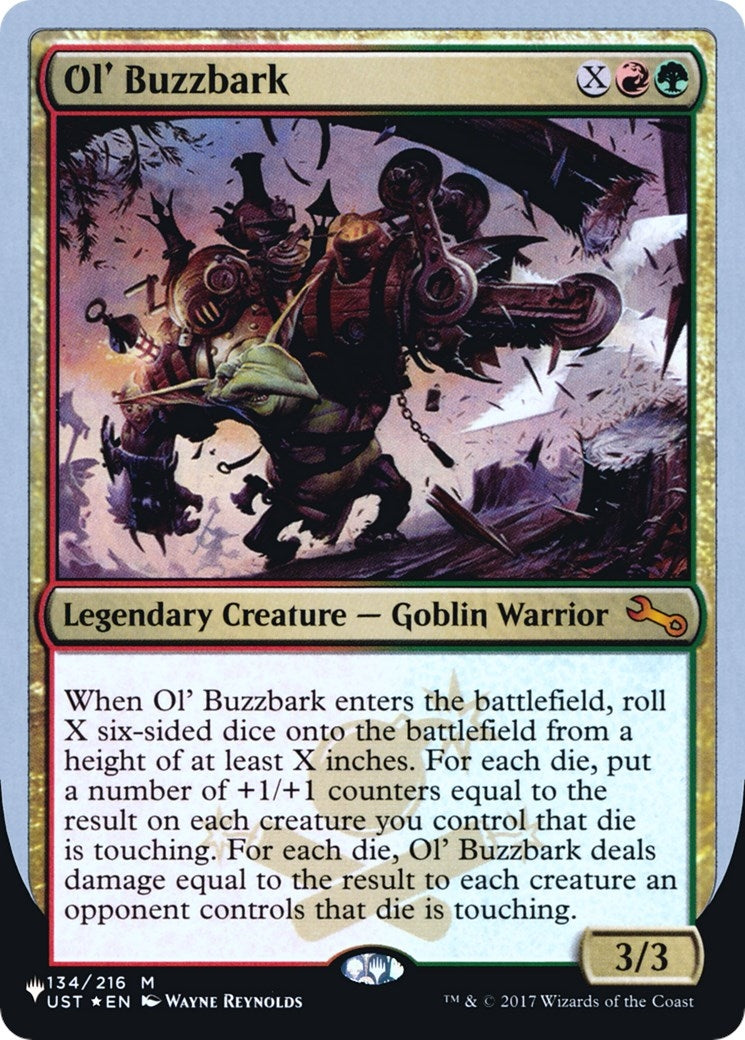 Image for Ol' Buzzbark (The List Reprints) (134/216) - Magic: The Gathering
