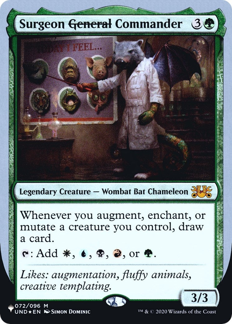 Image for Surgeon ~General~ Commander (The List Reprints) (072/096) - Magic: The Gathering
