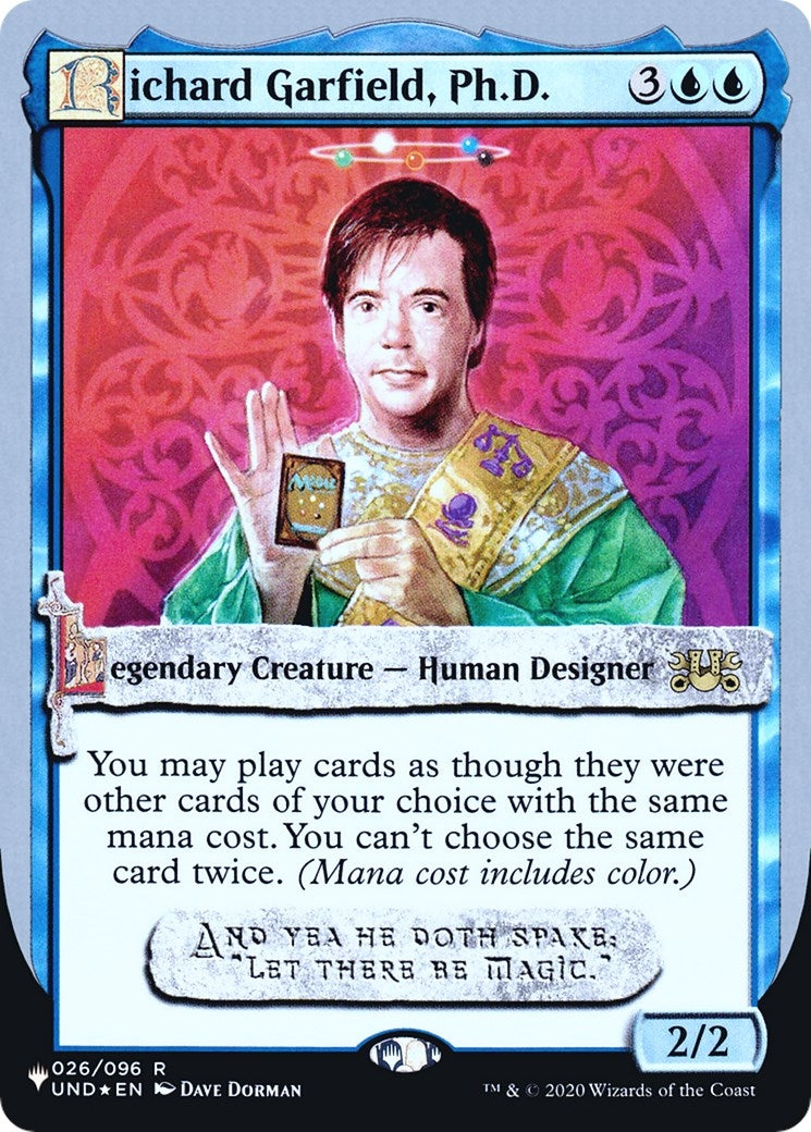 Image for Richard Garfield, Ph.D. (The List Reprints) (026/096) - Magic: The Gathering