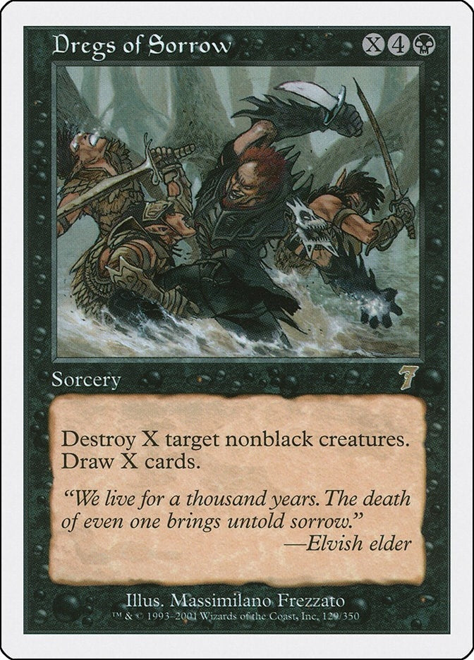 Image for Dregs of Sorrow (7th Edition) (129) - Magic: The Gathering