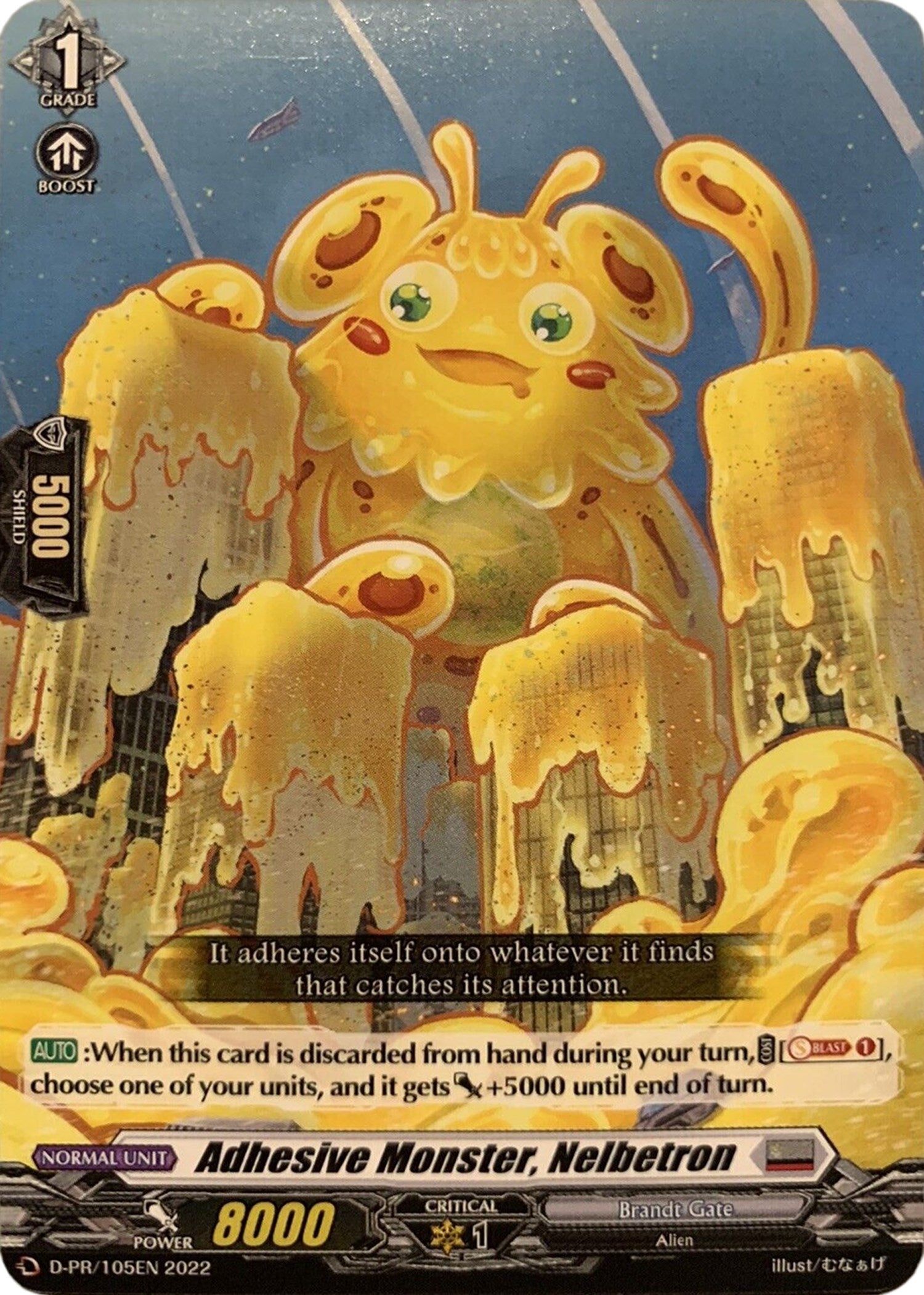 Image for Adhesive Monster, Nelbetron (D Promo Cards) (D-PR/105EN) - Cardfight Vanguard
