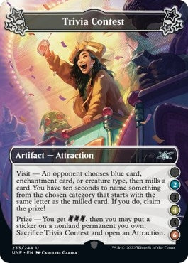 Image for Trivia Contest (2-4-6) (Unfinity) (233) - Magic: The Gathering
