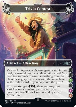 Image for Trivia Contest (3-5-6) (Unfinity) (233) - Magic: The Gathering