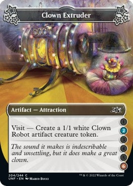 Image for Clown Extruder (2-6) (Unfinity) (204) - Magic: The Gathering