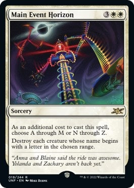 Image for Main Event Horizon (Unfinity) (19) - Magic: The Gathering