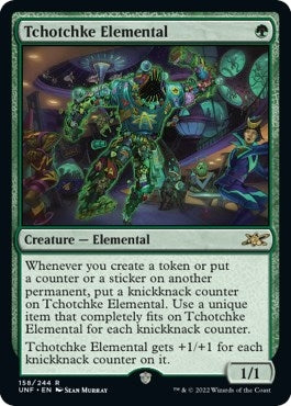 Image for Tchotchke Elemental (Unfinity) (158) - Magic: The Gathering
