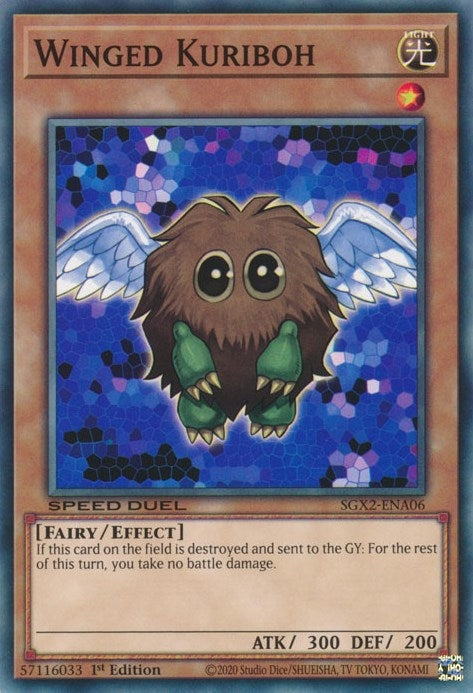 Image for Winged Kuriboh (Speed Duel GX: Midterm Paradox) (SGX2-ENA06) - YuGiOh