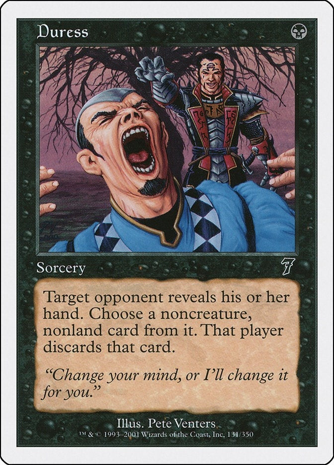 Image for Duress (7th Edition) (131) - Magic: The Gathering