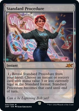 Image for Standard Procedure (Unfinity) (1) - Magic: The Gathering