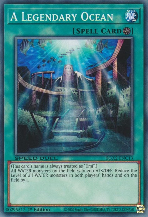 Image for A Legendary Ocean (Speed Duel GX: Midterm Paradox) (SGX2-ENC13) - YuGiOh