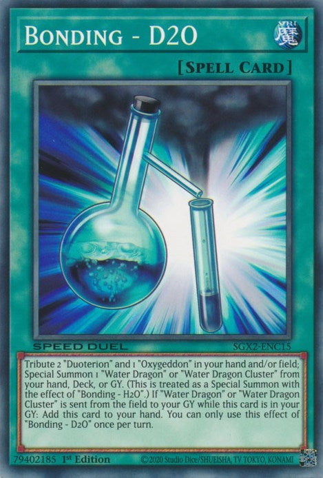 Image for Bonding - D2O (Speed Duel GX: Midterm Paradox) (SGX2-ENC15) - YuGiOh