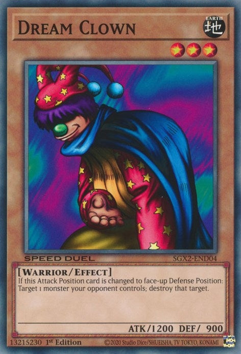 Image for Dream Clown (Speed Duel GX: Midterm Paradox) (SGX2-END04) - YuGiOh