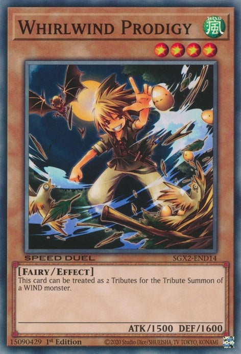Image for Whirlwind Prodigy (Speed Duel GX: Midterm Paradox) (SGX2-END14) - YuGiOh