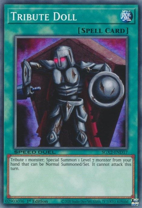 Image for Tribute Doll (Speed Duel GX: Midterm Paradox) (SGX2-END17) - YuGiOh