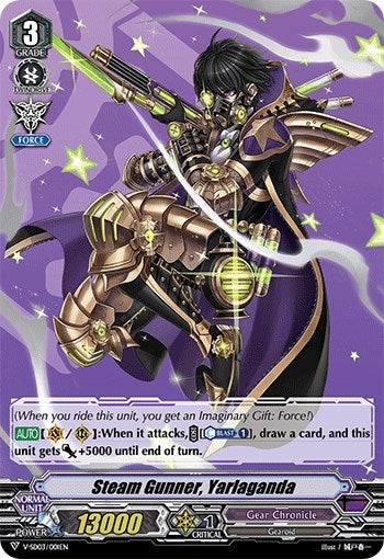 Image for Steam Gunner, Yarlaganda (V Start Deck 03: 2020 Demo Deck "Gear Chronicle") (V-SD03/003EN) - Cardfight Vanguard