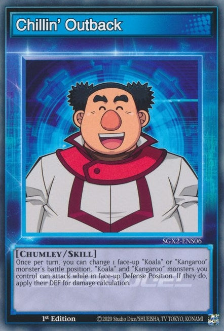 Image for Chillin' Outback (Speed Duel GX: Midterm Paradox) (SGX2-ENS06) - YuGiOh