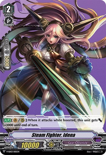 Image for Steam Fighter, Idena (V Start Deck 03: 2020 Demo Deck "Gear Chronicle") (V-SD03/005EN) - Cardfight Vanguard