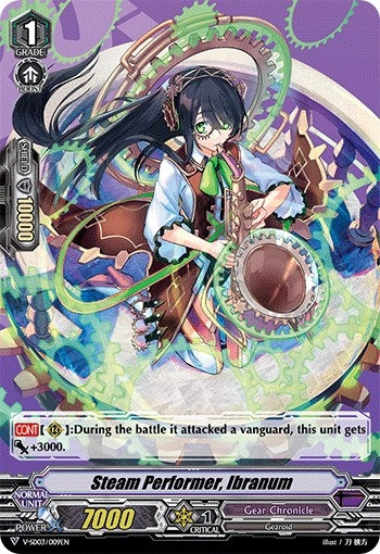 Image for Steam Performer, Ibranum (V Start Deck 03: 2020 Demo Deck "Gear Chronicle") (V-SD03/009EN) - Cardfight Vanguard