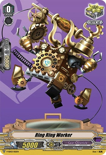 Image for Ring Ring Worker (V Start Deck 03: 2020 Demo Deck "Gear Chronicle") (V-SD03/012EN) - Cardfight Vanguard