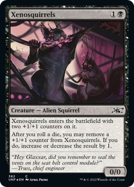 Image for Xenosquirrels (Galaxy Foil) (Unfinity) (382) - Magic: The Gathering