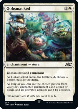 Image for Gobsmacked (Galaxy Foil) (Unfinity) (297) - Magic: The Gathering