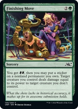 Image for Finishing Move (Unfinity) (139) - Magic: The Gathering