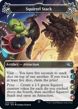 Image for Squirrel Stack (2-4-6) (Unfinity) (228) - Magic: The Gathering