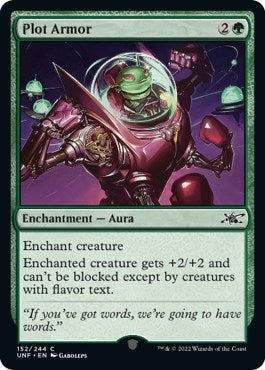 Image for Plot Armor (Unfinity) (152) - Magic: The Gathering