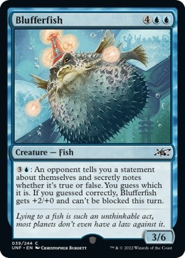 Image for Blufferfish (Unfinity) (39) - Magic: The Gathering