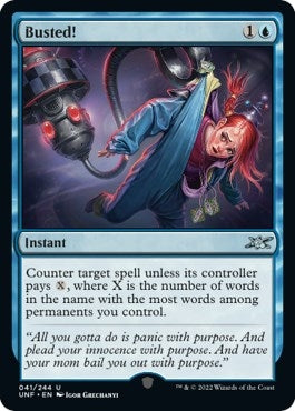 Image for Busted! (Unfinity) (41) - Magic: The Gathering