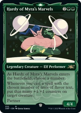 Image for Hardy of Myra's Marvels (Showcase) (Unfinity) (252) - Magic: The Gathering