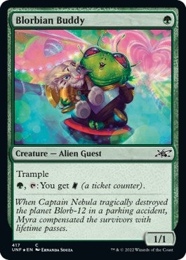 Image for Blorbian Buddy (Galaxy Foil) (Unfinity) (417) - Magic: The Gathering